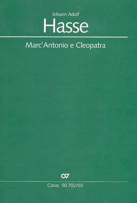 Hasse: Marc'Antonio e Cleopatra. Serenata