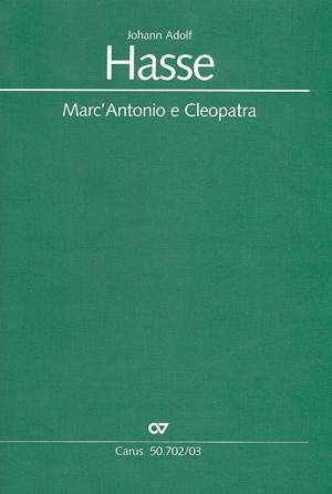 Hasse: Marc'Antonio e Cleopatra. Serenata
