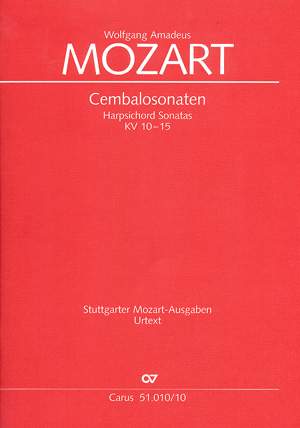 Mozart: Cembalosonaten KV 10-15