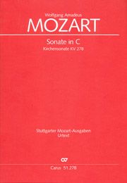 Mozart: Sonate in C (KV 278; CDur)