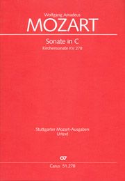 Mozart: Sonate in C (KV 278; C-Dur)