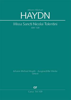 Haydn: Missa Sancti Nicolai Tolentini (MH 109)