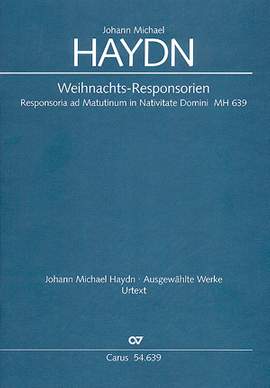Haydn, M.: Weihnachtsresponsorien