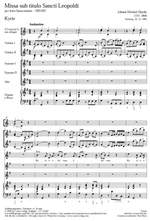 Haydn: Missa sub titulo Sancti Leopoldi (MH 837) Product Image