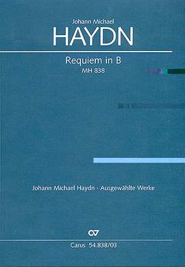 Haydn: Requiem in B (MH 838; BDur)