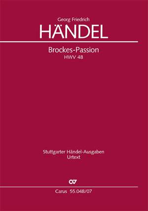 Händel: Brockes-Passion, HWV48