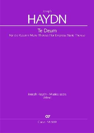 Haydn: Te Deum for Empress Marie Therese Hob. XXIIIc:2
