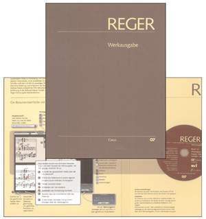Reger-Werkausgabe, Bd. I/2: Phantasien und Fugen, Variationen, Sonaten, Suiten I für Orgel