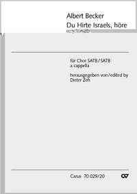 Becker: Du Hirte Israels höre (Op.89,2)