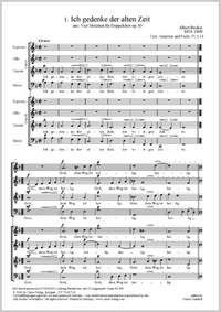 Becker: Ich gedenke der alten Zeit (Op.83)