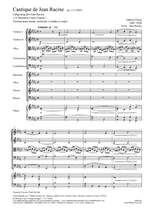 Fauré: Cantique de Jean Racine (Lobgesang des Jean Racine; Wort des Höchsten) (Op.11; Des-Dur) Product Image