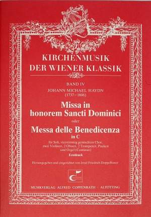 Haydn: Missa in honorem Sancti Dominici (MH 419mh; C-Dur)
