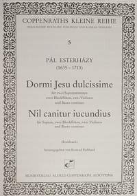 Esterhazy: Dormi Jesu dulcissime + Nil canitur iucundius