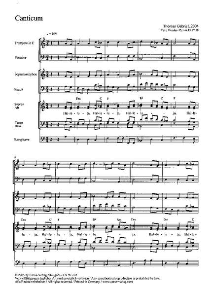 Gabriel: Canticum