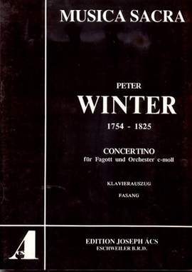 Winter: Concertino (cMoll)