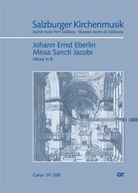 Eberlin: Missa Sancti Jacobi in B
