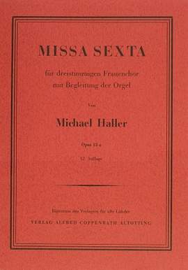 Haller: Missa sexta (13a; FDur)