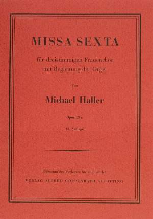 Haller: Missa sexta (13a; FDur)