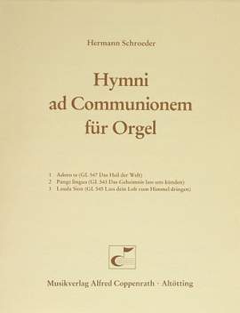 Schroeder: Schroeder, Hymni ad Communionem für Orgel