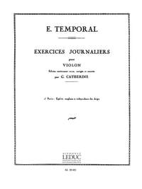 E. Temporal: Exercices journaliers Vol.2