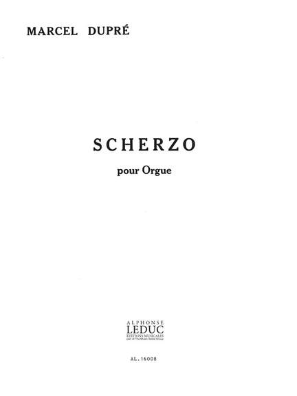 Marcel Dupré: Scherzo Op.16