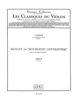 Jean-Baptiste Lully: Menuet du Bourgeois