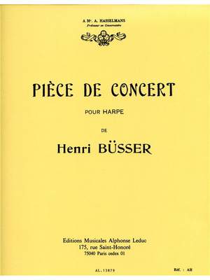 Henri Büsser: Pièce De Concert (Harp Solo)