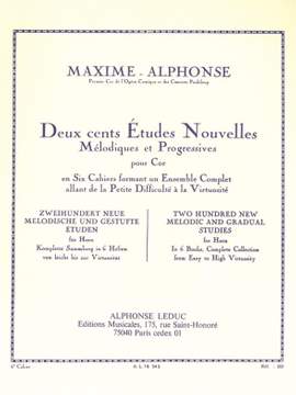 200 Études Nouvelles Mélodiques et Progressives 6