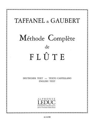 Paul Taffanel: Méthode complète de flûte - VOL. 1 + VOL. 2