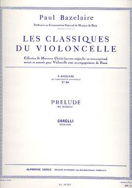 Arcangelo Corelli: Arcangelo Corelli: Prelude in E minor