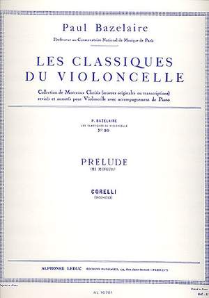 Arcangelo Corelli: Arcangelo Corelli: Prelude in E minor