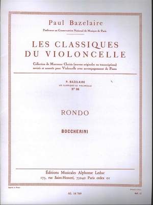 Luigi Boccherini: Rondo C Major After String Quartet G 310