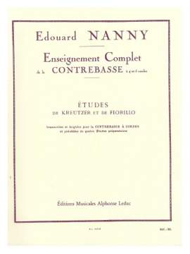 Edouard Nanny: Edouard Nanny: Etudes de Kreutzer et de Fiorillo