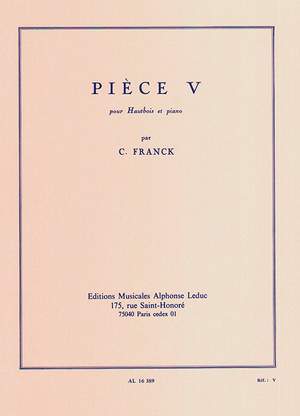 César Franck: Pièce V