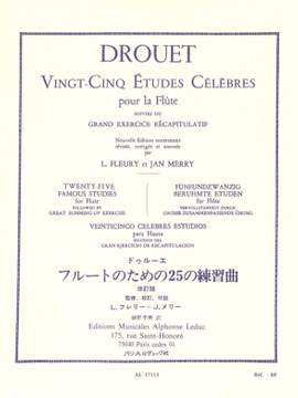 Louis Drouët: 25 Etudes célèbres