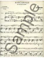 Robert Schumann: Robert Alexander Schumann: Barcarolle Product Image