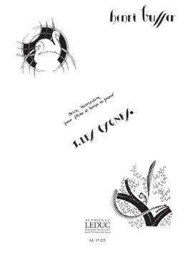 Henri Büsser: Two pieces - 1. The swans