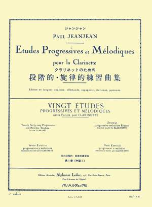 Paul Jeanjean: 20 Etudes Progressives & Melodiques 1