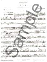 Jacques Ibert: Jeux - Sonatine pour flûte (ou violon) et piano Product Image