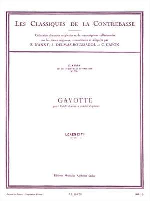 Joseph-Antoine Lorenziti: Gavotte