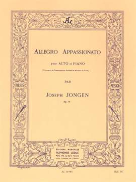 Jongen: Allegro Appassionato Op79