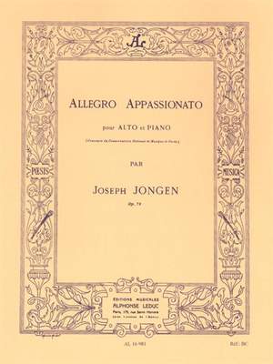 Jongen: Allegro Appassionato Op79