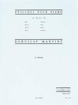 Bohuslav Martinu: Préludes