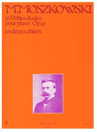 Moritz Moszkowski: 20 Petites Études pour piano, Op. 91, cahier 2