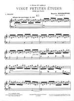 Moritz Moszkowski: 20 Petites Études pour piano, Op. 91, cahier 2 Product Image