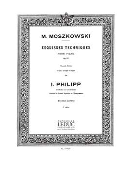 Moritz Moszkowski: Esquisses Techniques Op.97, Vol. 1