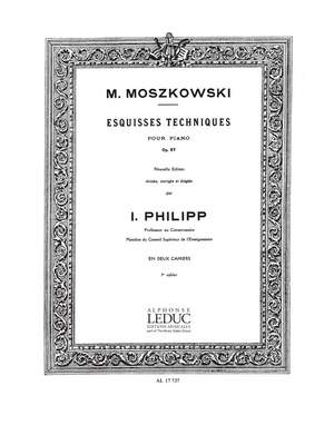 Moritz Moszkowski: Esquisses Techniques Op.97, Vol. 1