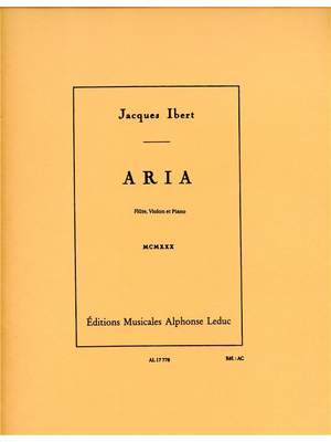 Jacques Ibert: Aria