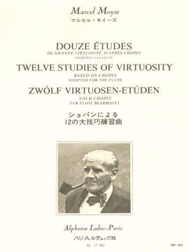 Marcel Moyse: 12 studies of great virtuosity after Chopin