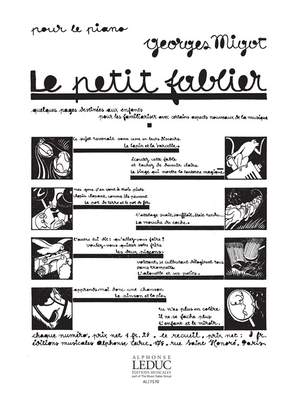 Georges Migot: Le Petit Fablier No.2